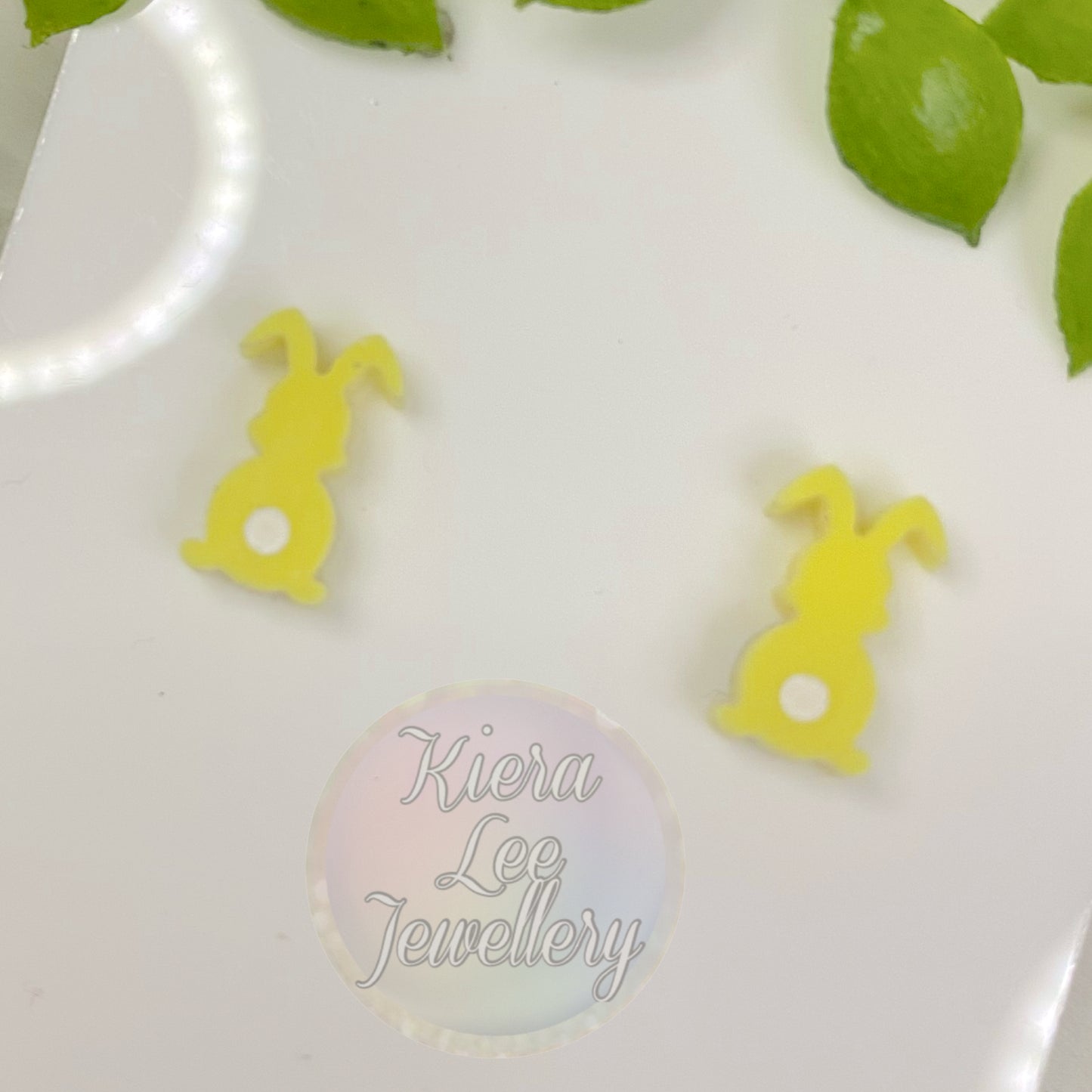 Teeny Tiny Bunny Studs (Easter)