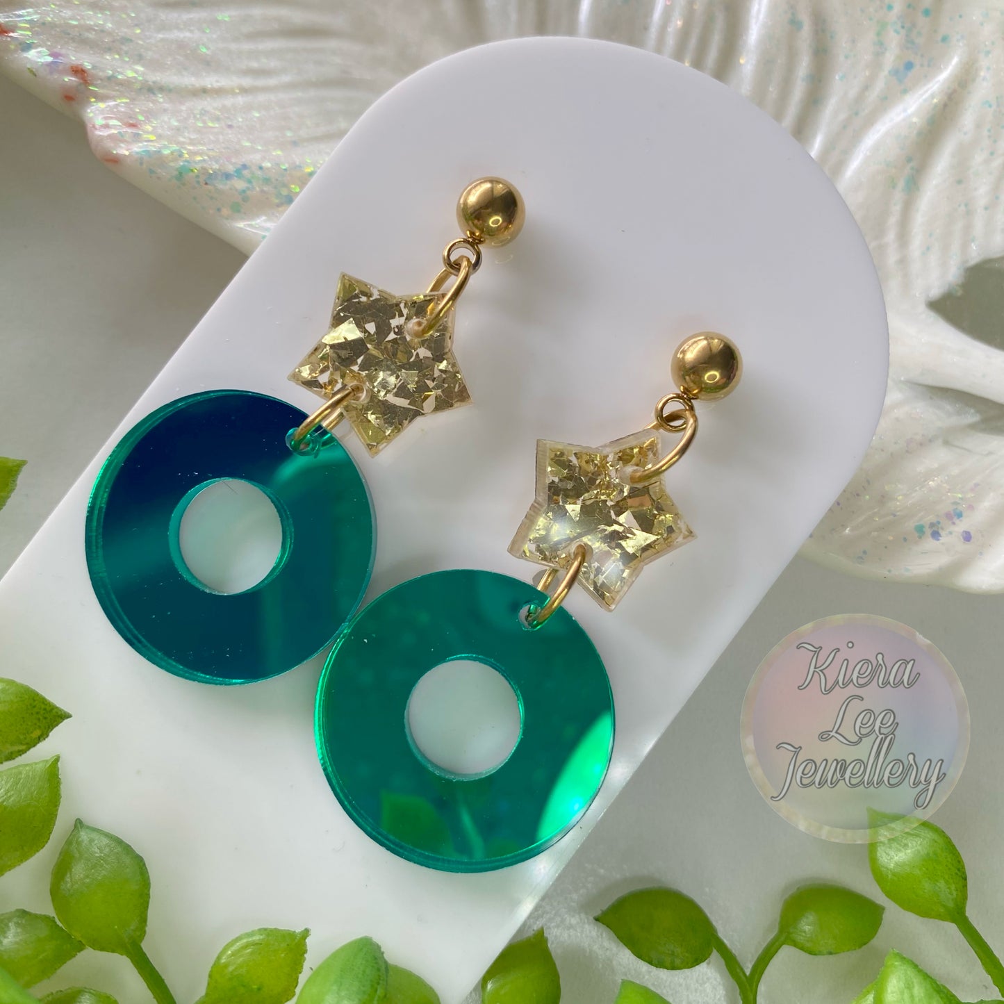 Fran Festive Dangle Earrings (Christmas)