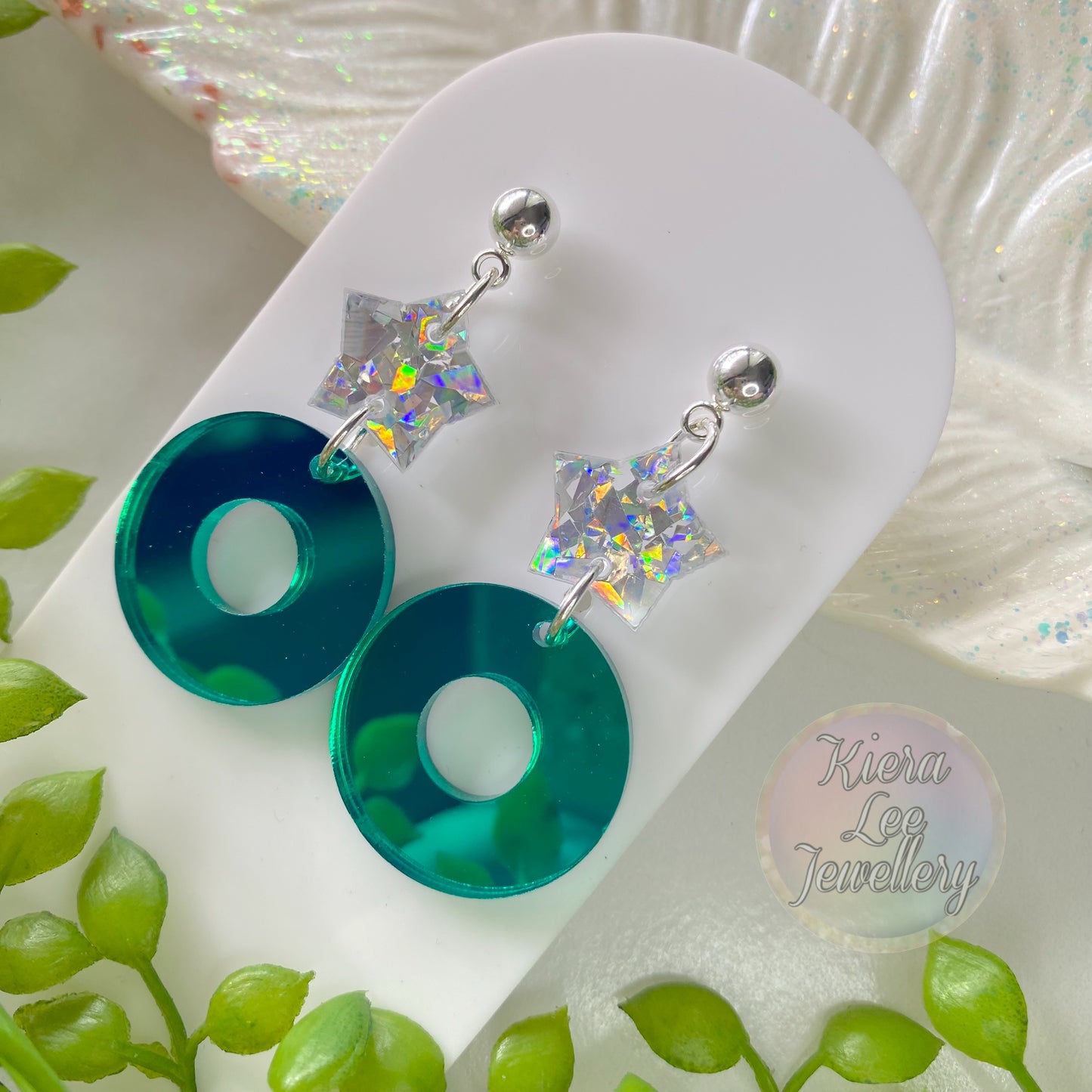 Fran Festive Dangle Earrings (Christmas)