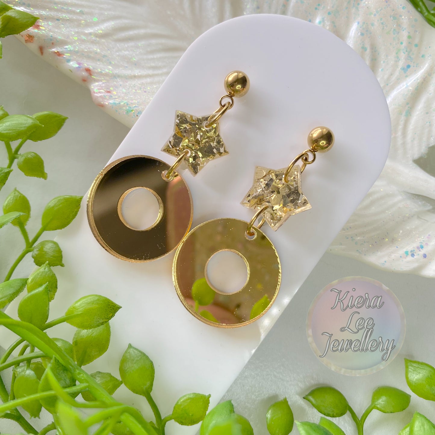 Fran Festive Dangle Earrings (Christmas)
