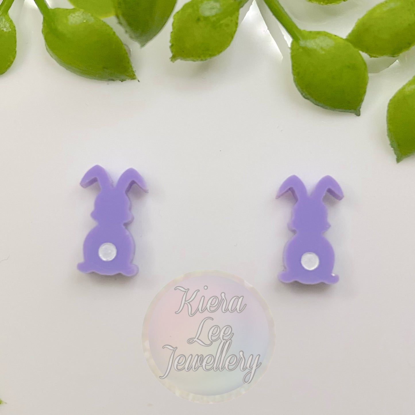 Teeny Tiny Bunny Studs (Easter)