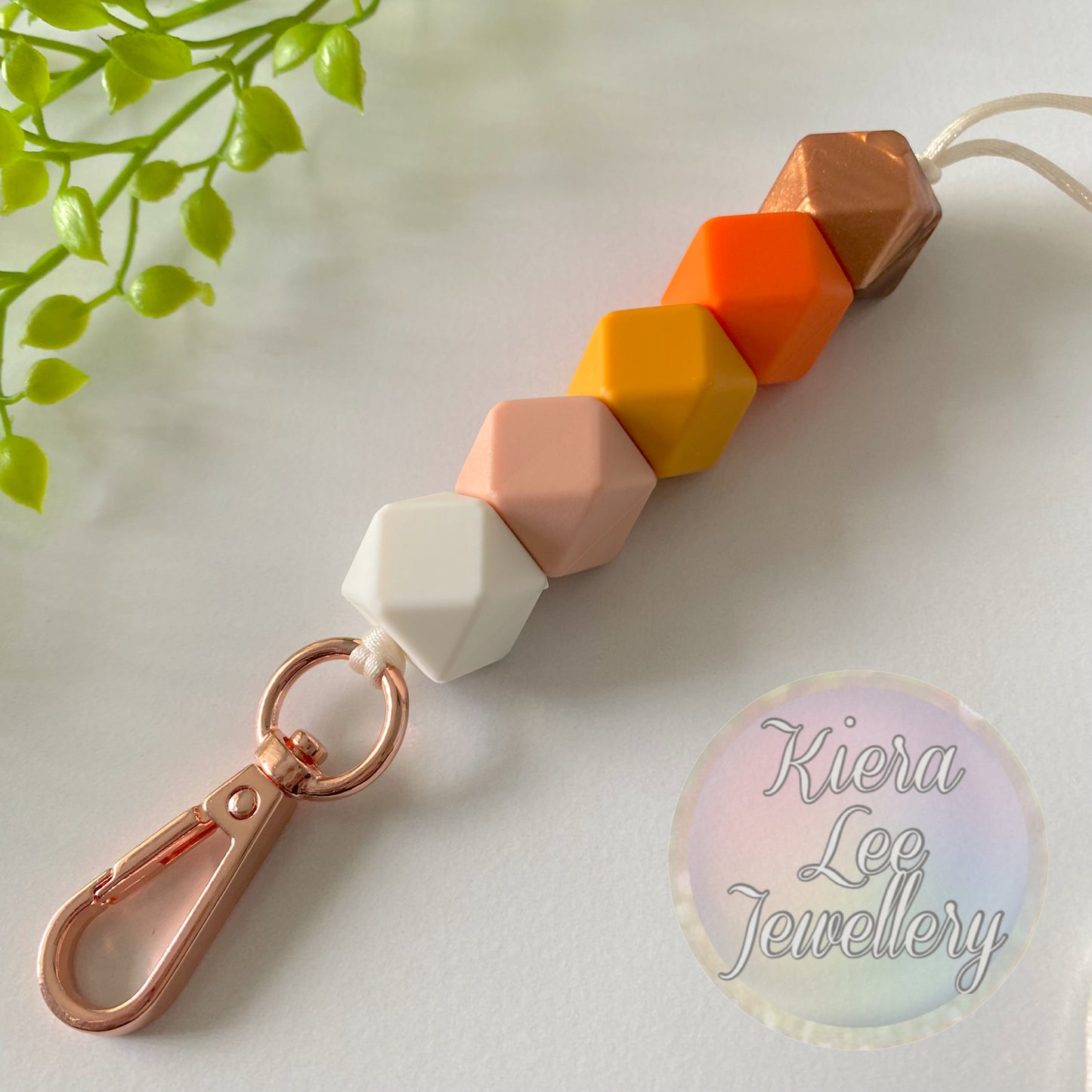 Hollie Ombré Lanyard Necklace