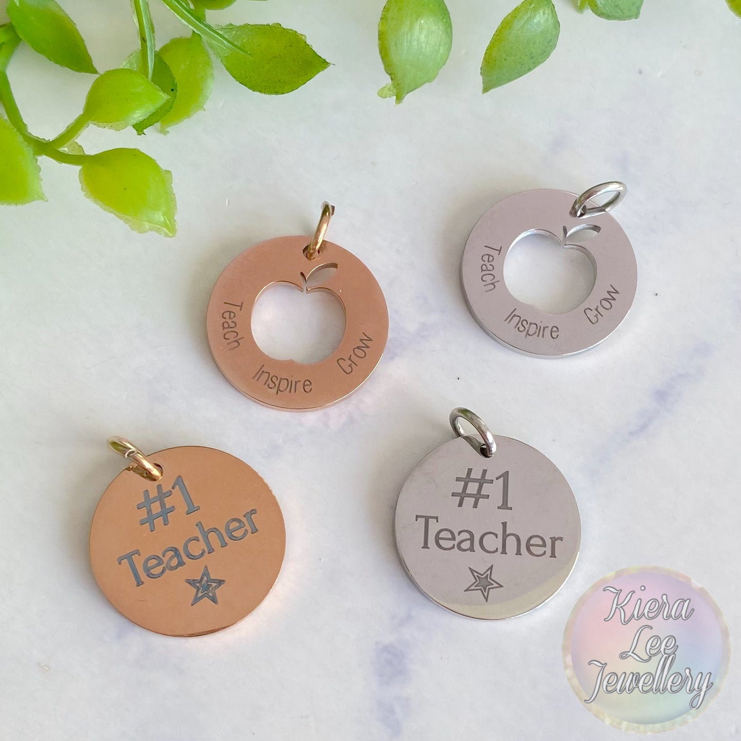 Teacher Charms (add to keyrings or lanyards)