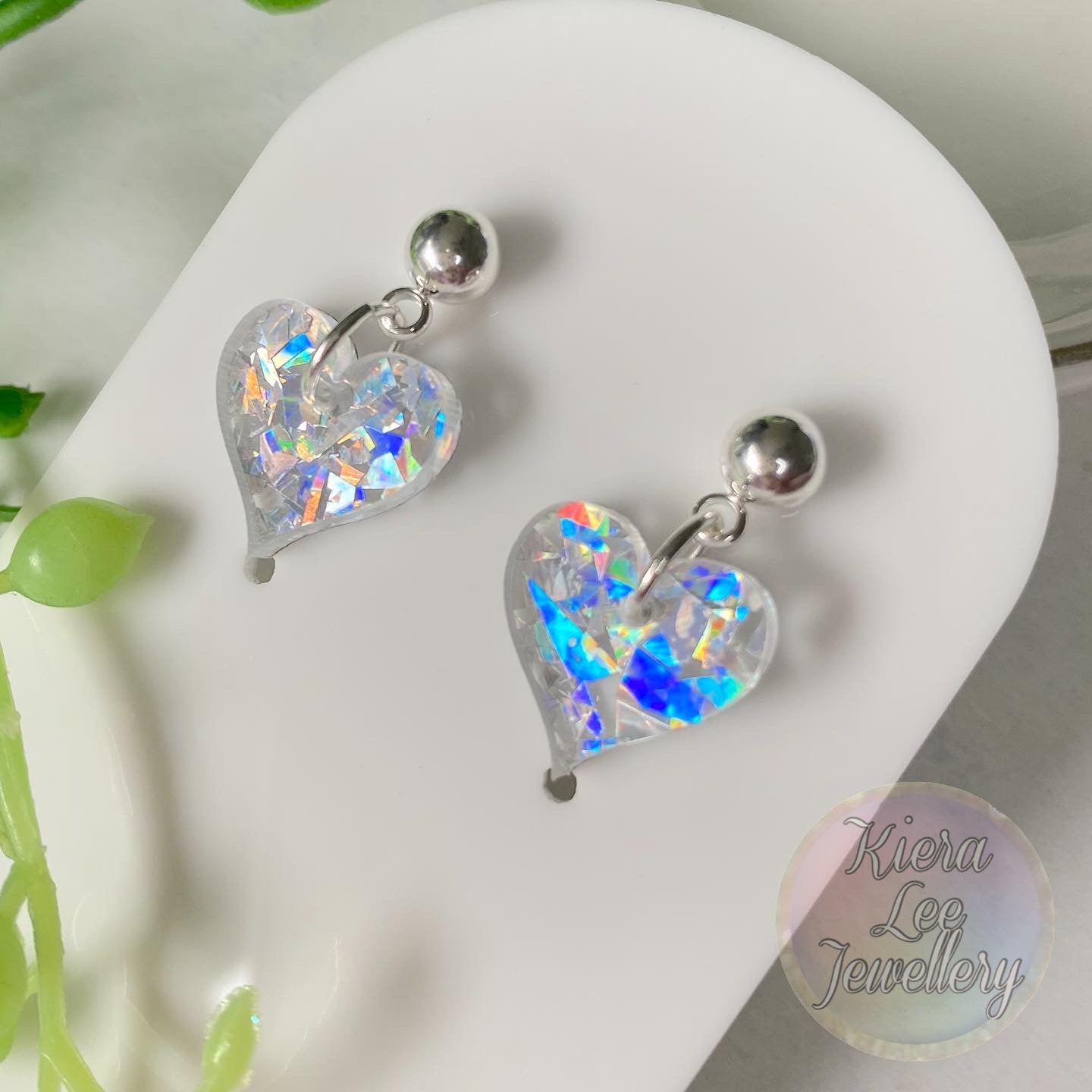 Hearts Dainty Dangle Earrings