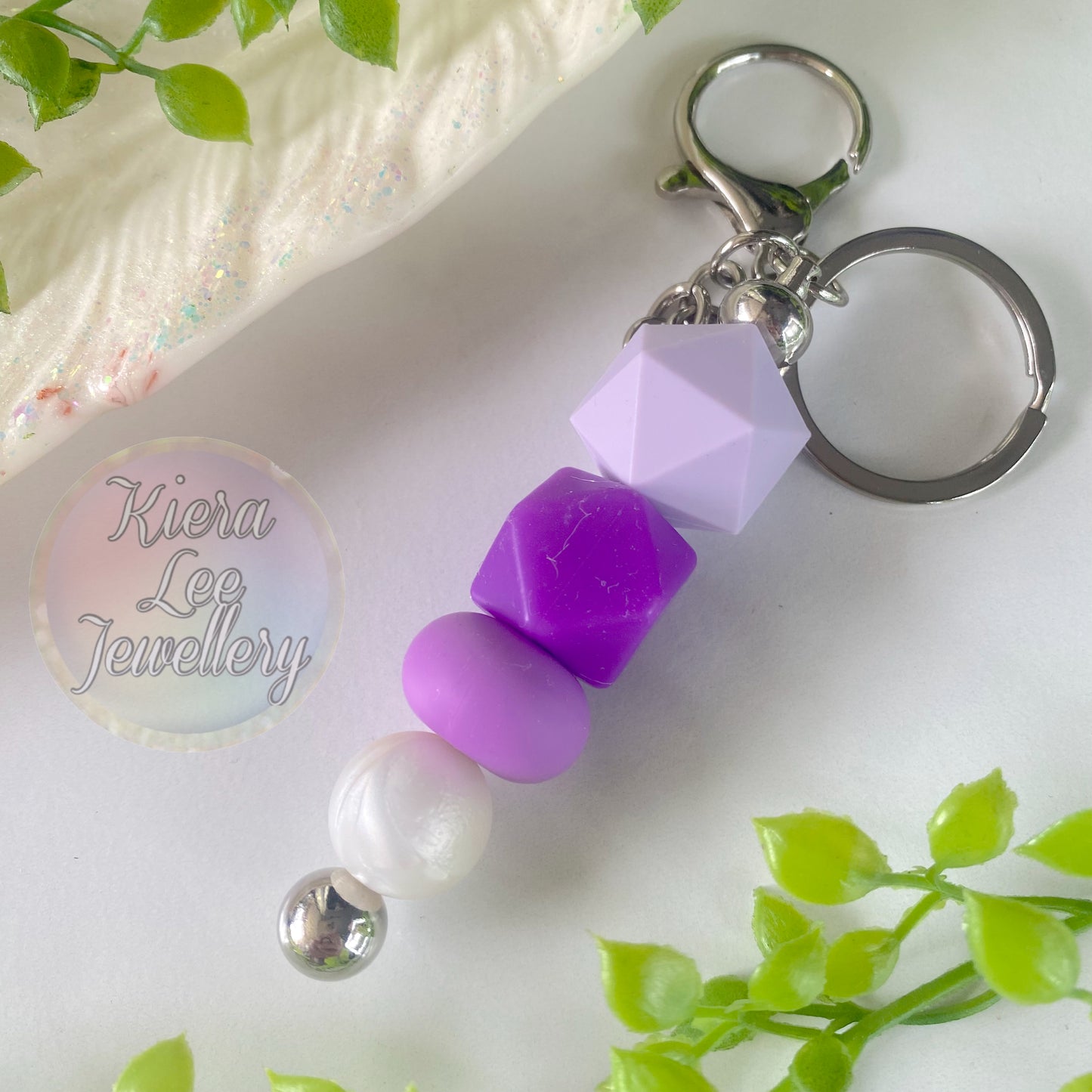 Glam Ruby Keyring