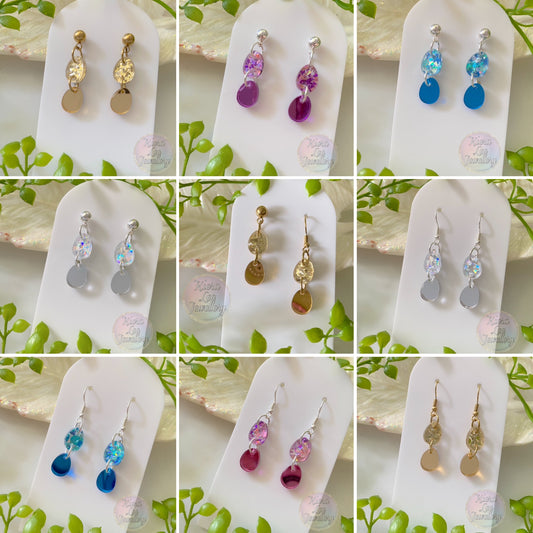 Elva Dainty Dangle Earrings