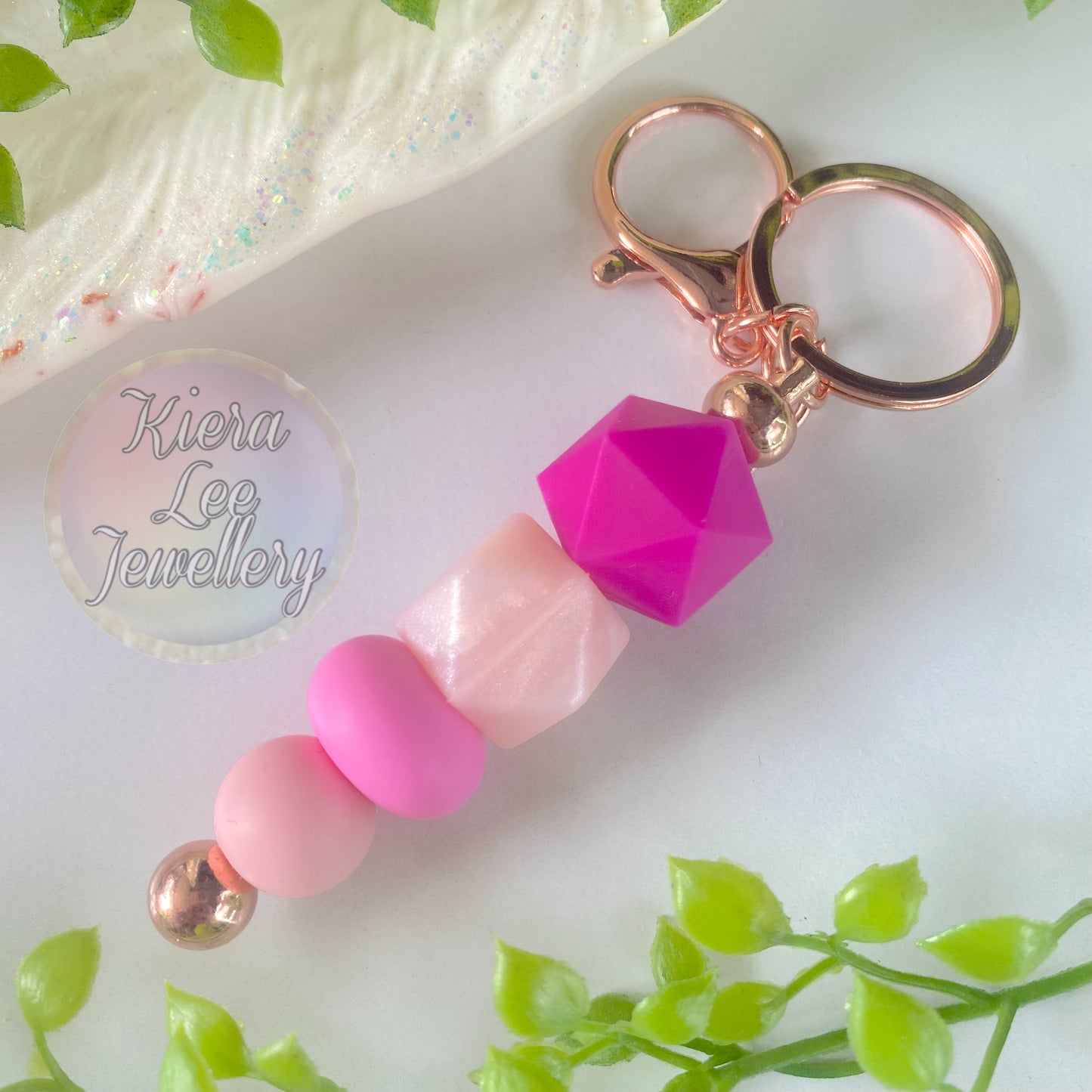 Glam Ruby Keyring