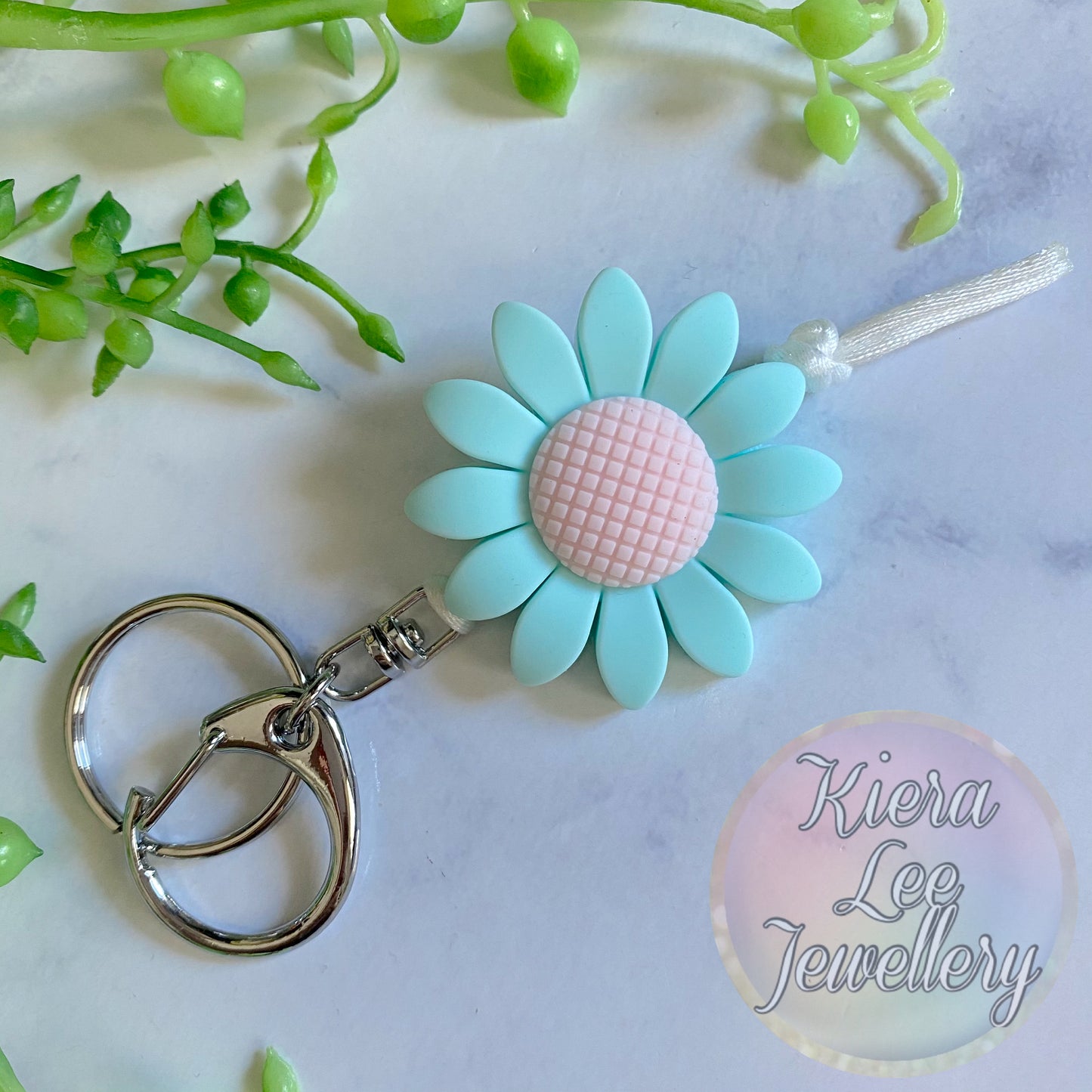 Indy Flower Keyring