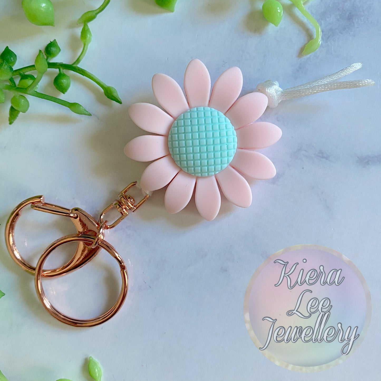 Indy Flower Keyring
