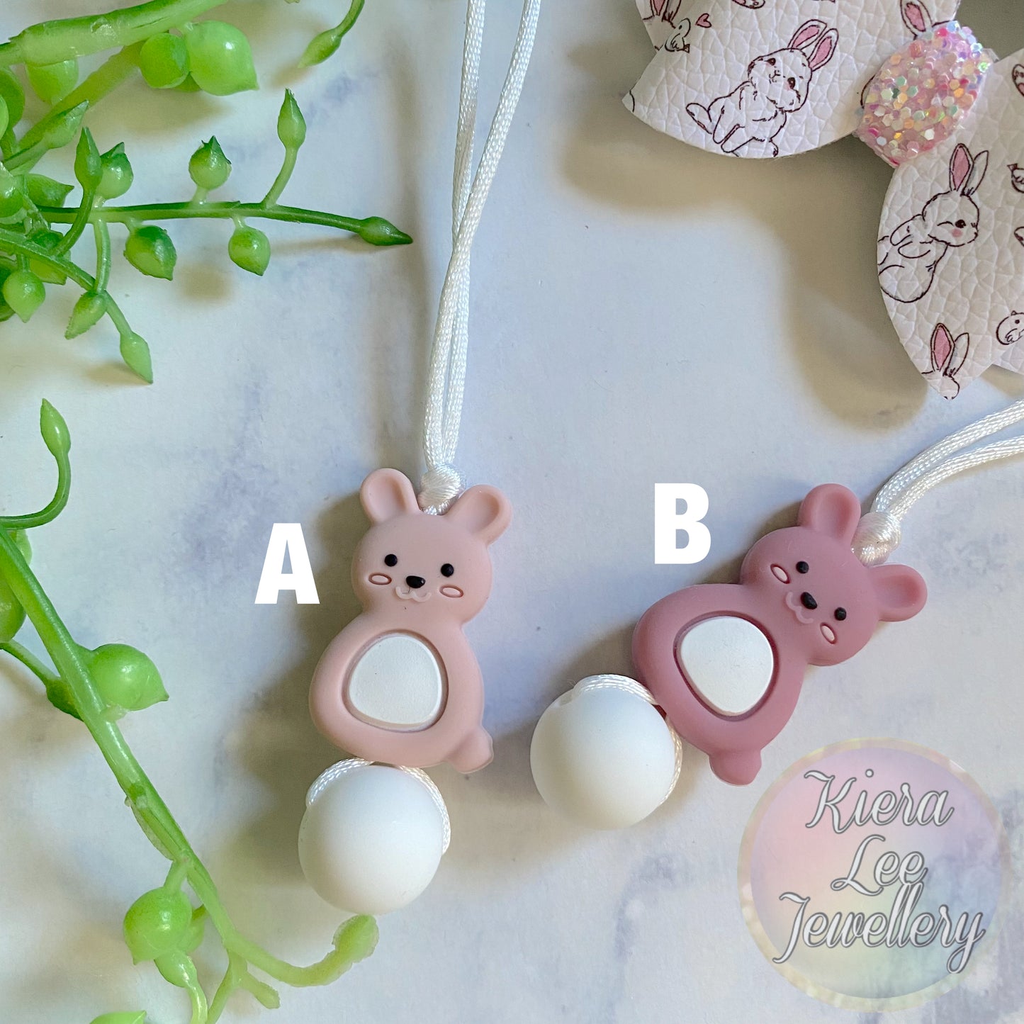 Bunny kids necklace (Easter)